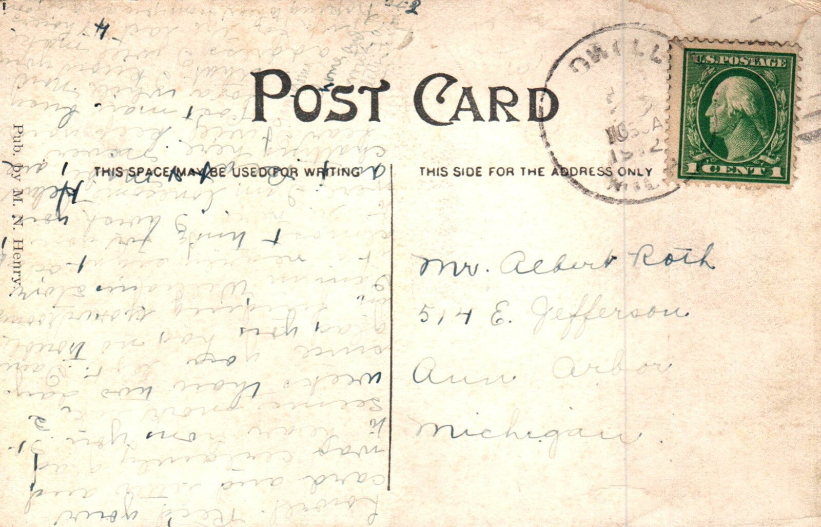 Grand River Bridge At Grand Trunk Depot  in Lowell Michigan Mich MI Postcard