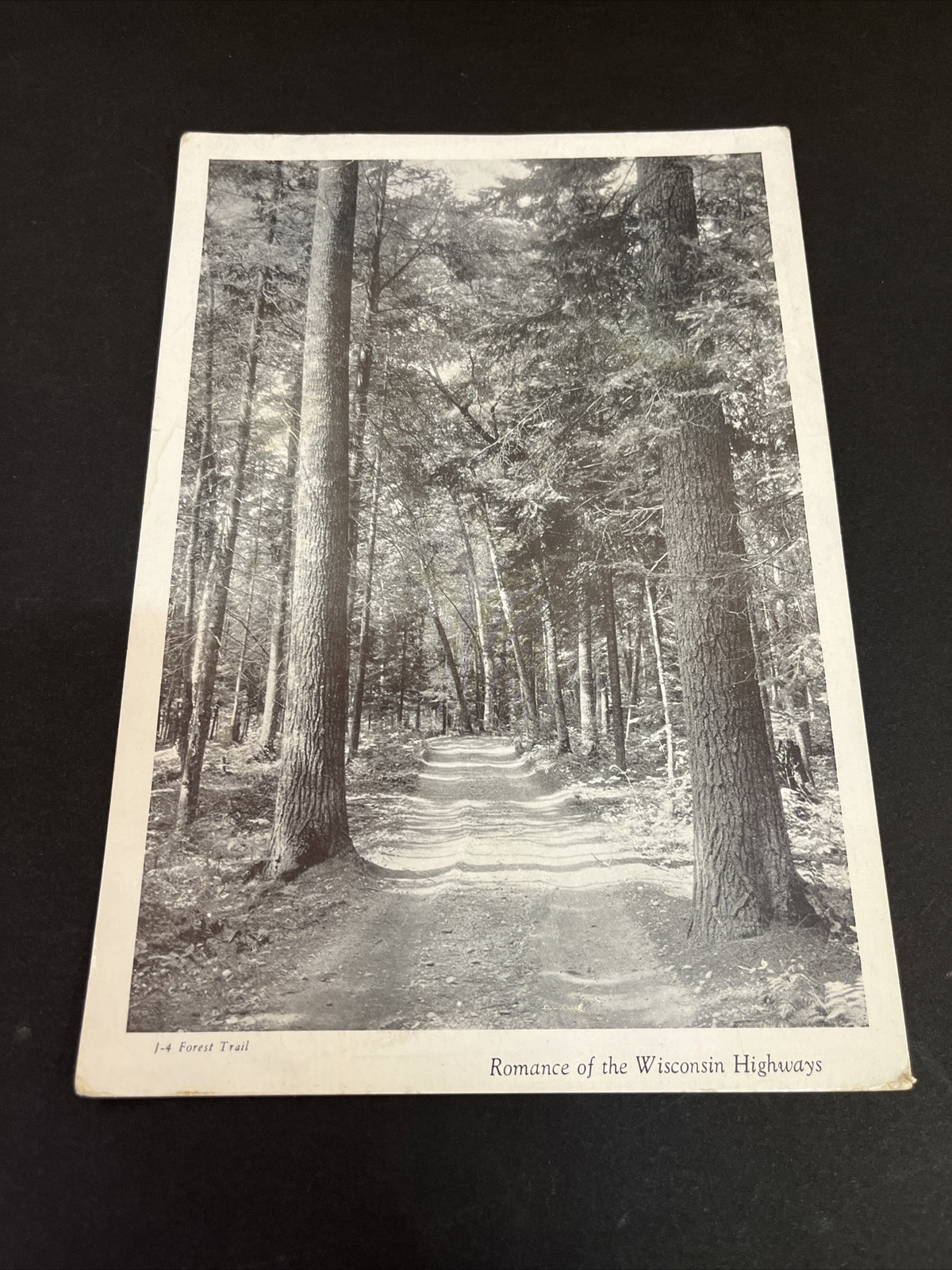 Lot of 5 Jumbo Postcard Romance of the Wisconsin Highways 