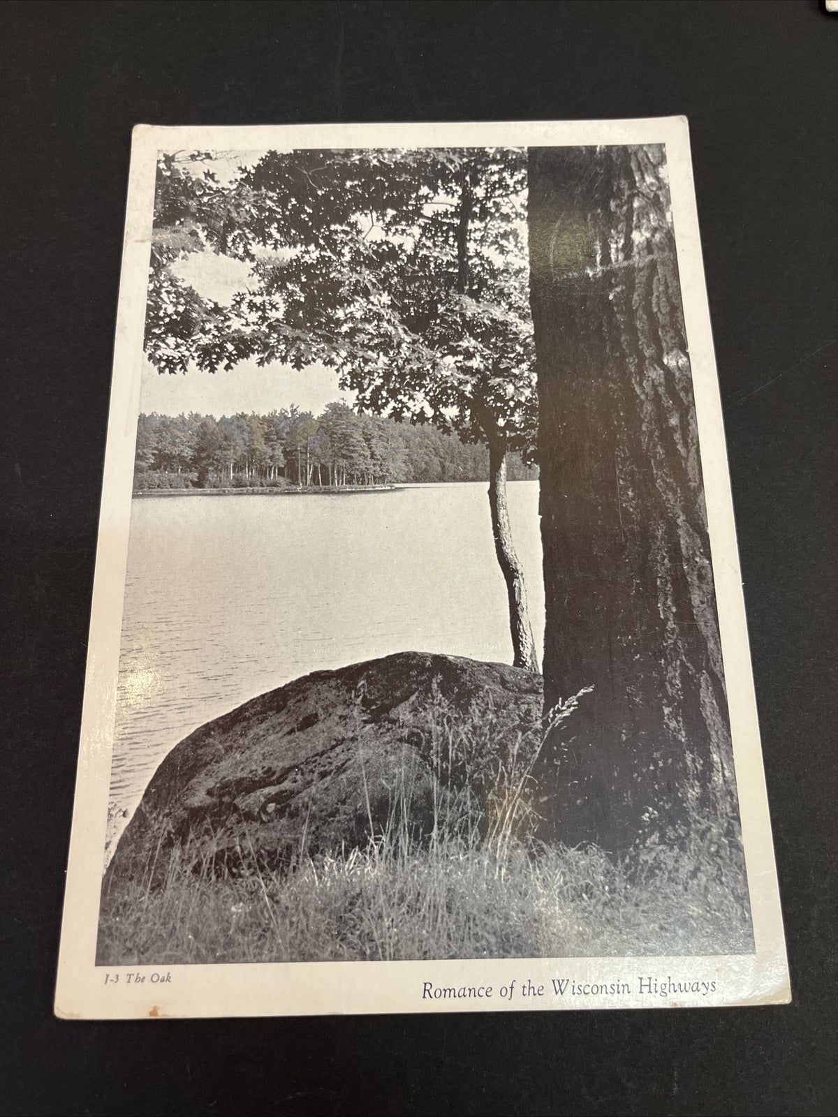 Lot of 5 Jumbo Postcard Romance of the Wisconsin Highways 