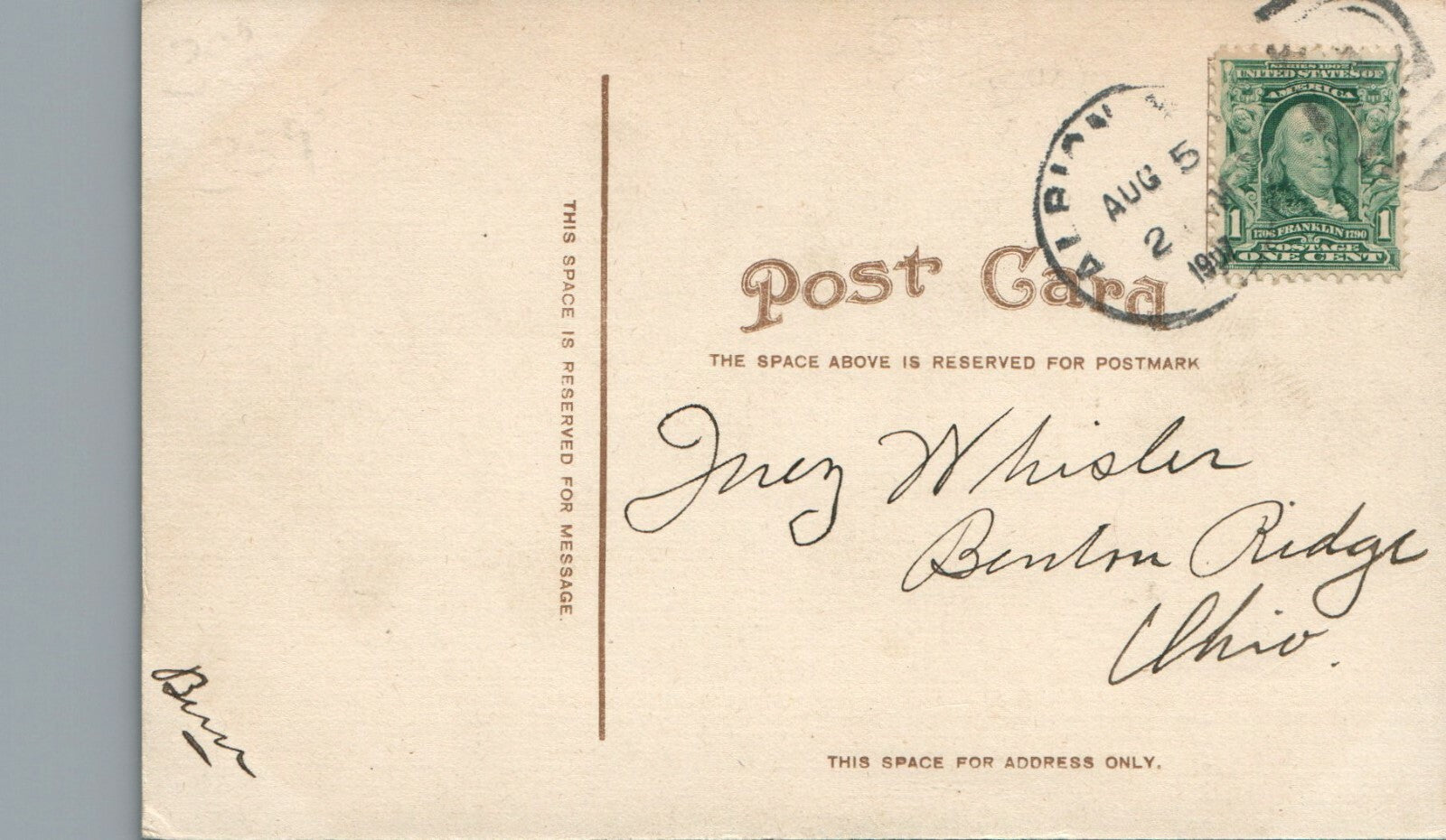 No 4157 Superior Street Looking North Albion Michigan  MI Postcard