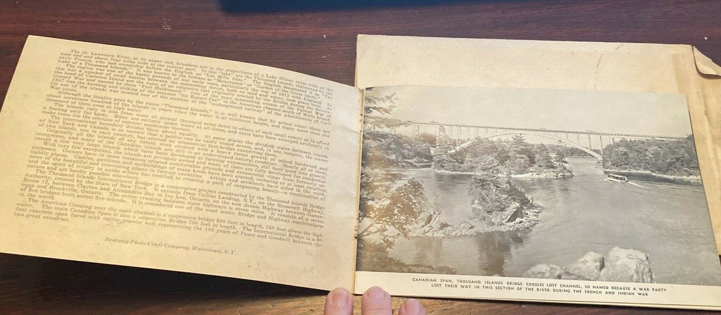 Vintage Thousand Islands New York State Canada Pullman's Castle Rest 