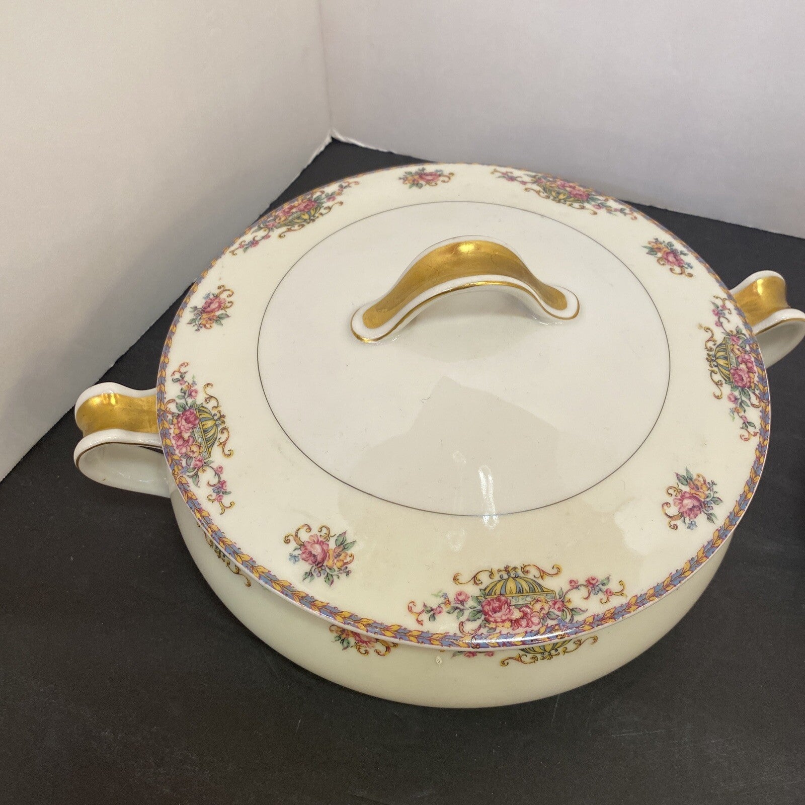 HAVILAND Limoges Commodore FRANCE Vegetable Dish & Platter
