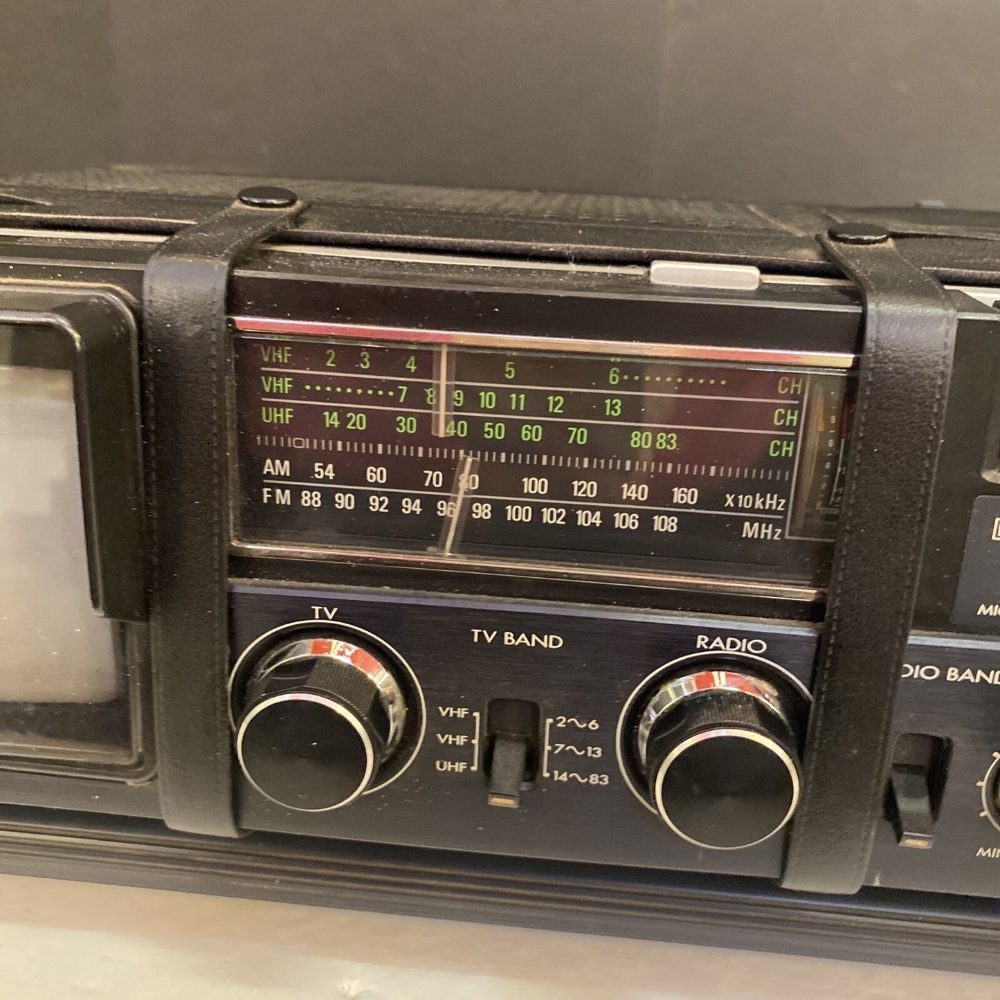 Vintage 1981 JVC CX-500US Portable TV Radio Cassette Player tested working 