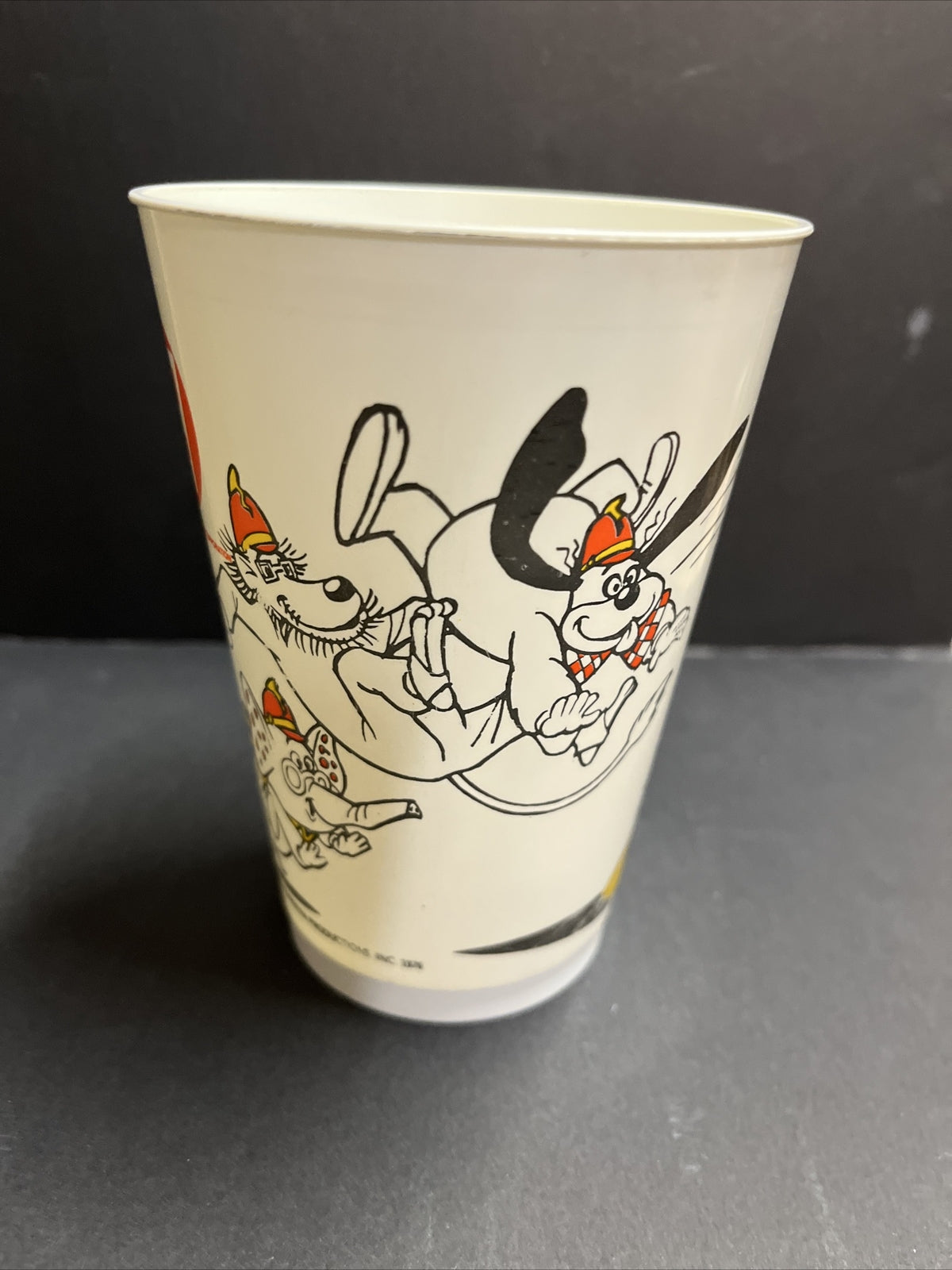 Vintage 1976 7/11 Plastic Slurpee Cup Cartoon Series "Bingo"