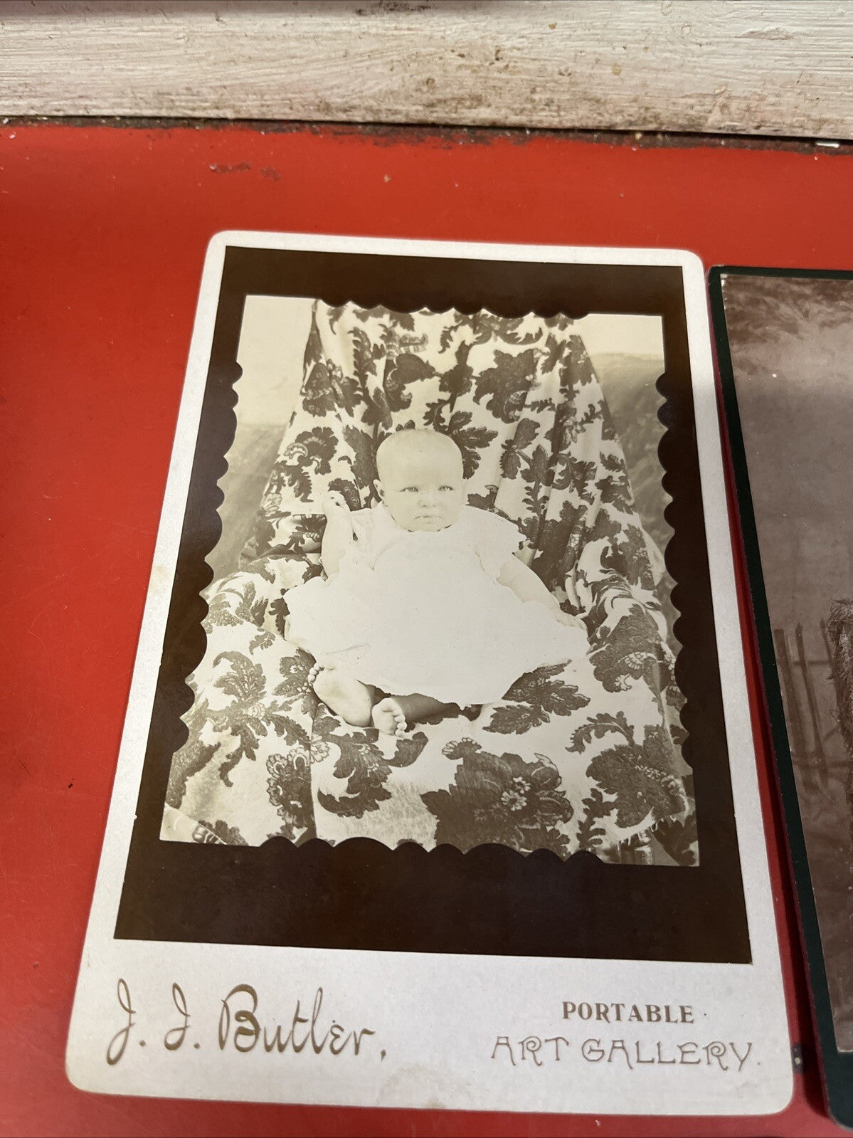 antique cabinet card lot of 6  studios