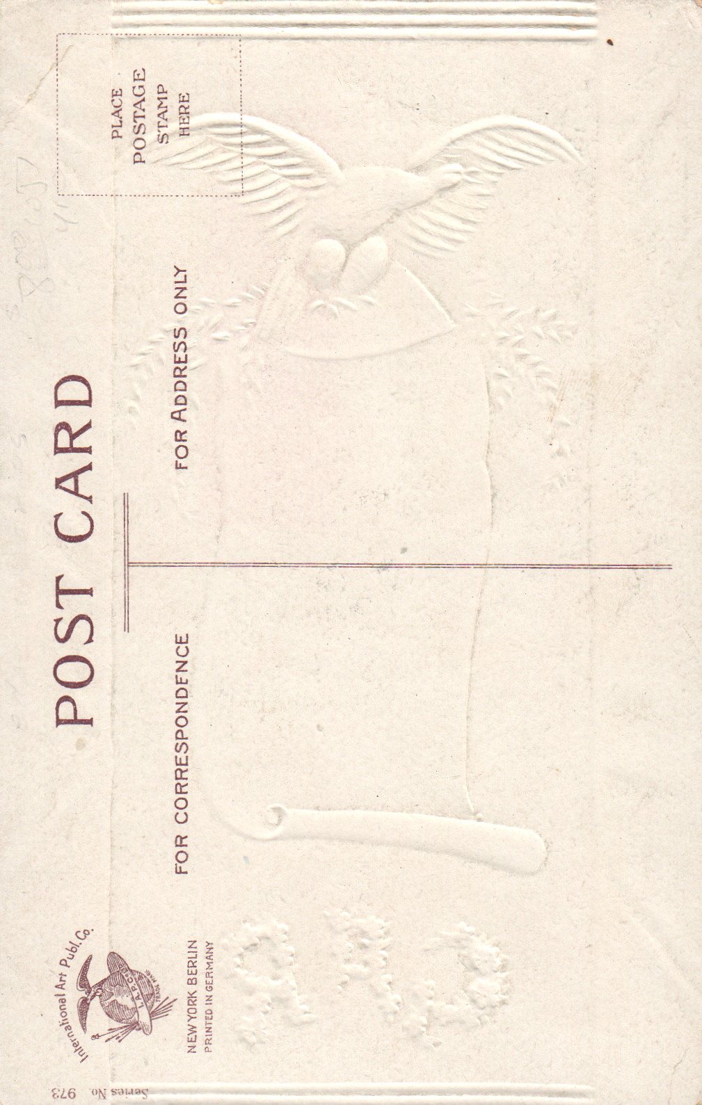 1908 Ellen Clapsaddle Patriotic Series 973 vintage GAR Grand Army Republic  