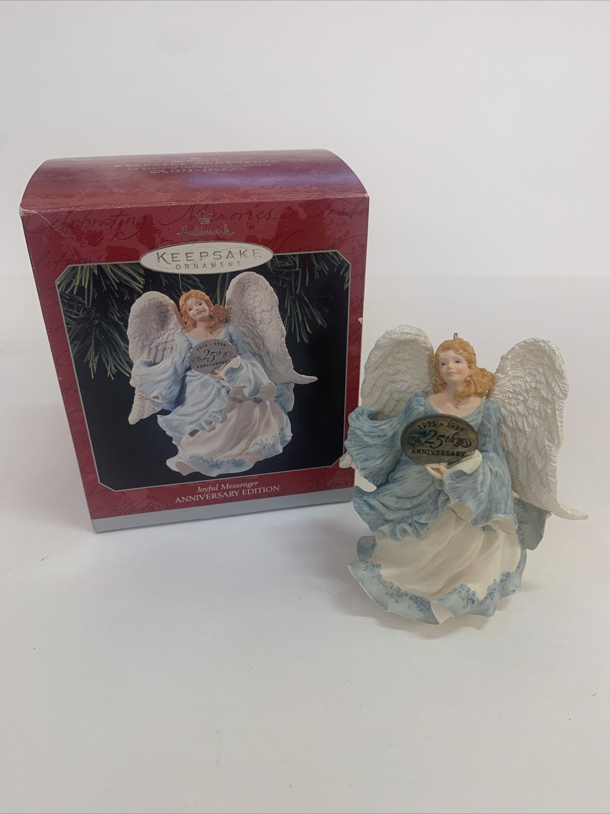 Hallmark Keepsake Ornament 1998 25th Anniversary Edition Joyful Messenger 