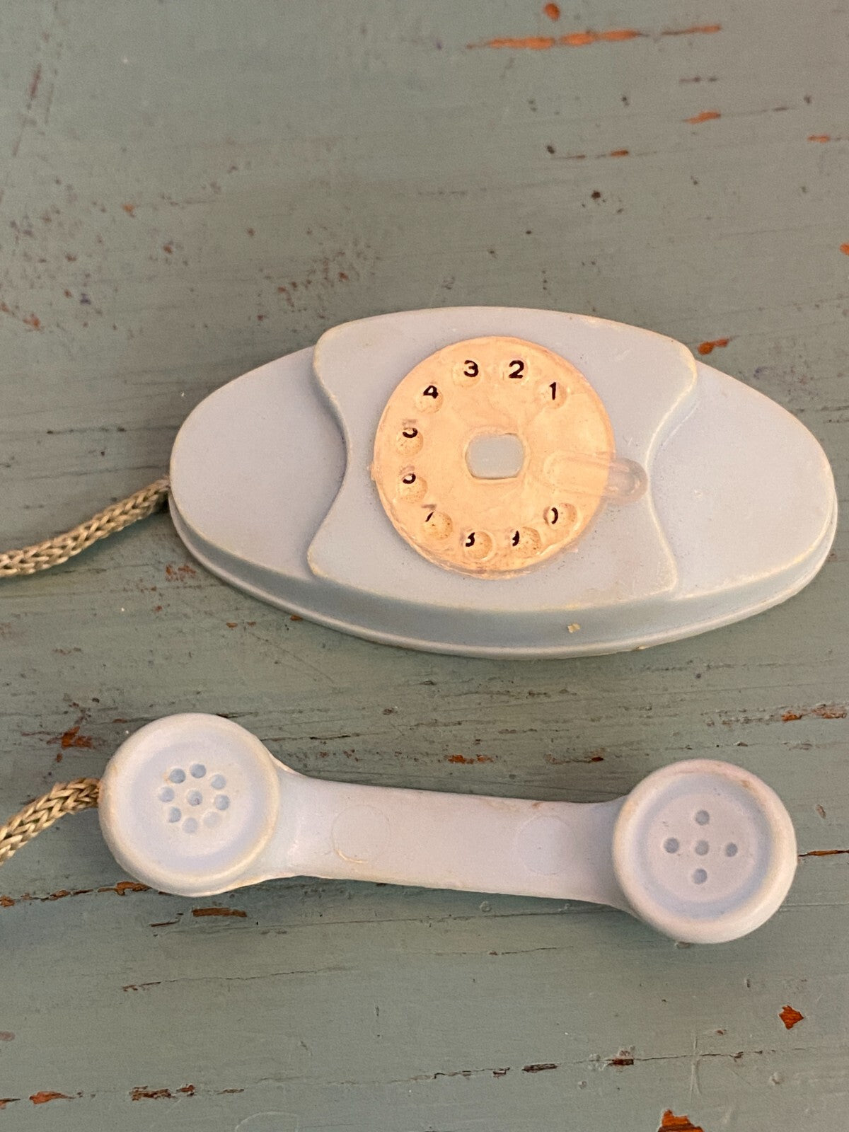VINTAGE BARBIE SKIPPER DOLL PRINCESS BLUE PHONE ACCESSORY #1909 DREAMTIME  1960