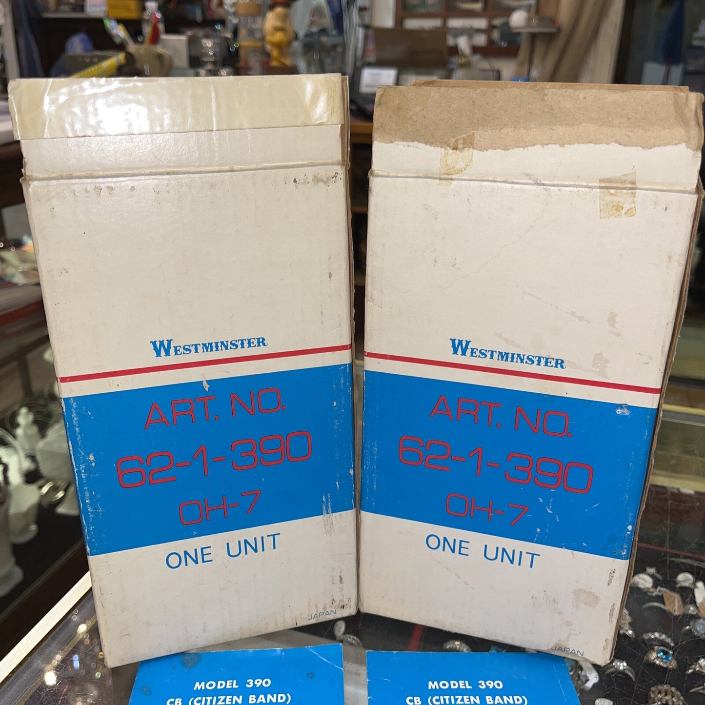 Westminster set of Walkie talkies model 390  3-channel, un-Tested 