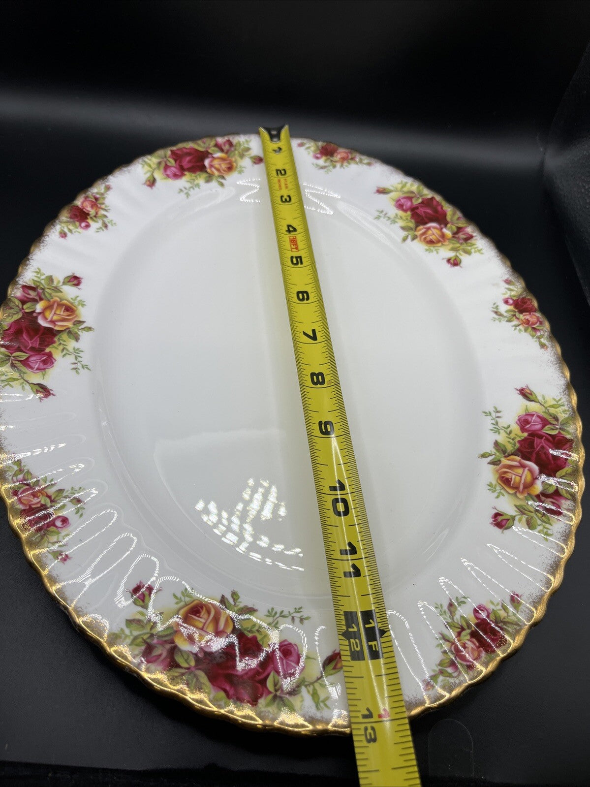 Royal Albert Old Country Roses Oval Serving Platter 13.5  Bone China England