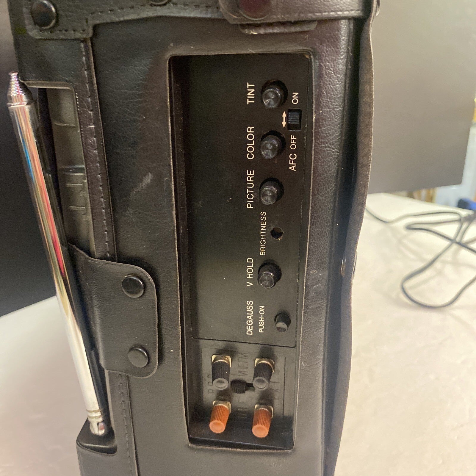 Vintage 1981 JVC CX-500US Portable TV Radio Cassette Player tested working 