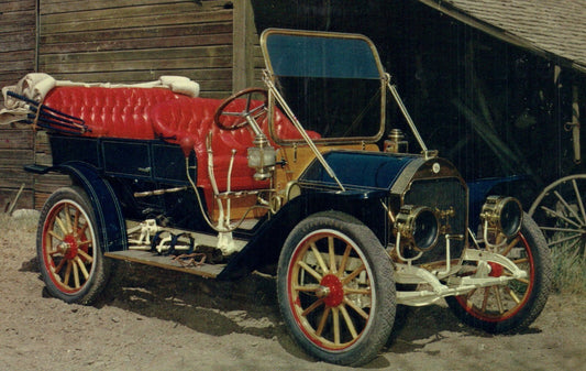1909 Stoddard Dayton Automobile Car Postcard