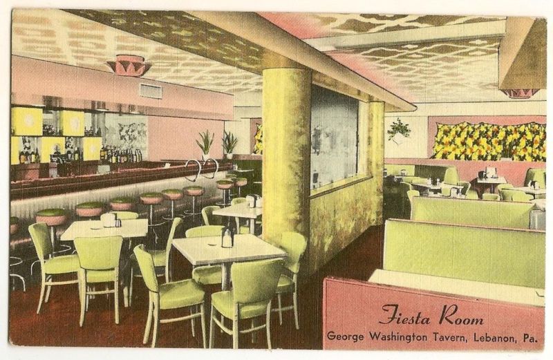 Interior  Fiesta Room Lebanan Pennsylvania  PA PENN