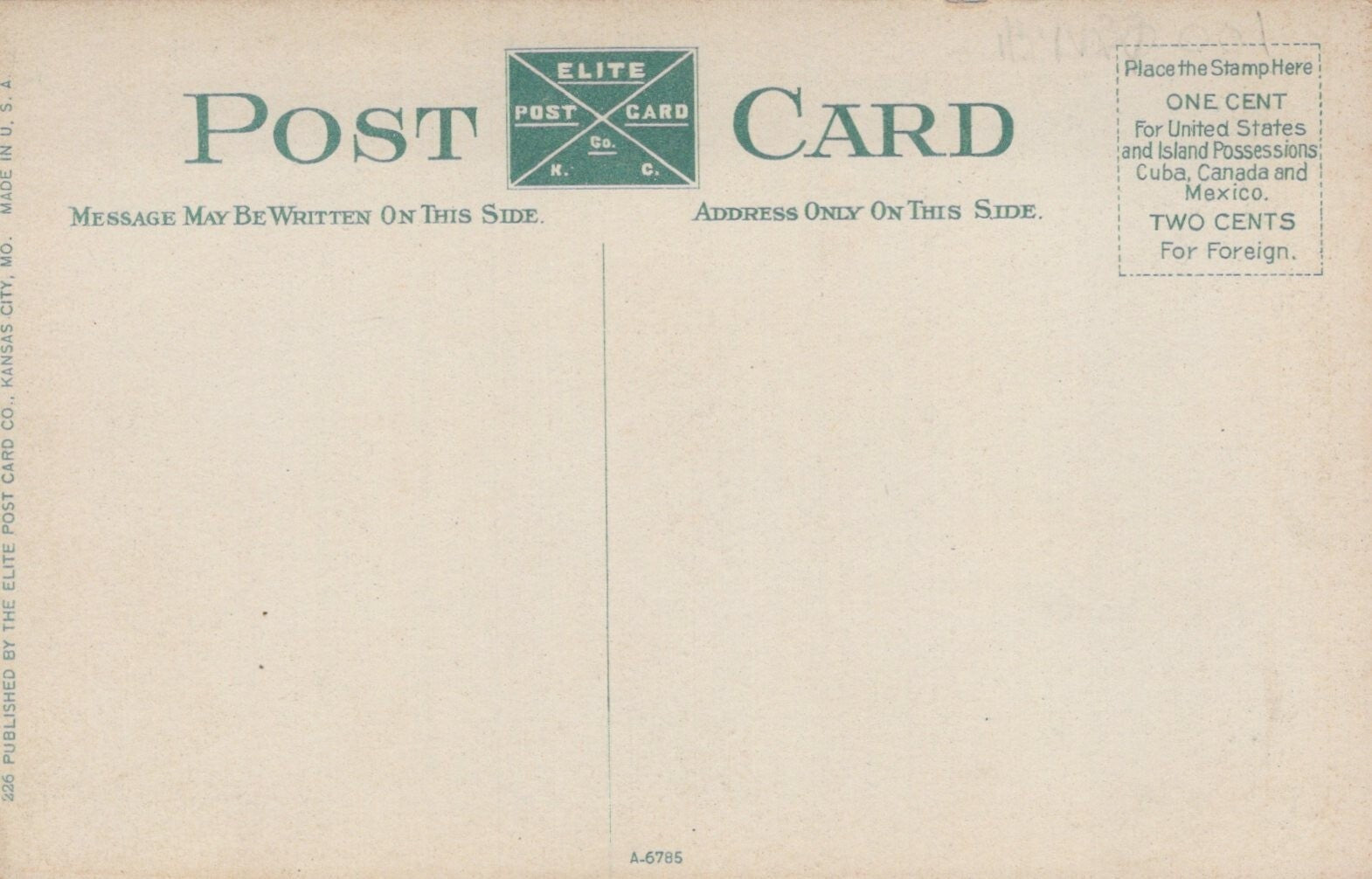 Fifteenth Street Bridge at Blue Ridge Kansas City MO Missouri Postcard A-6785