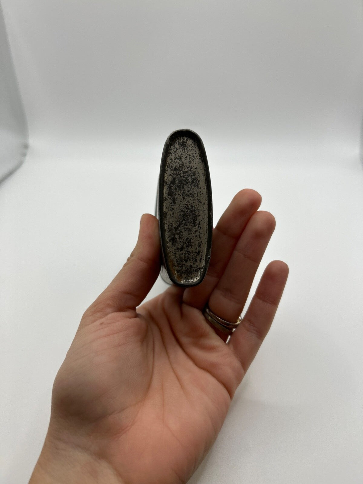 Rare Old Vintage Gun Oil Can, Spotoil Or Spot Oil WWII