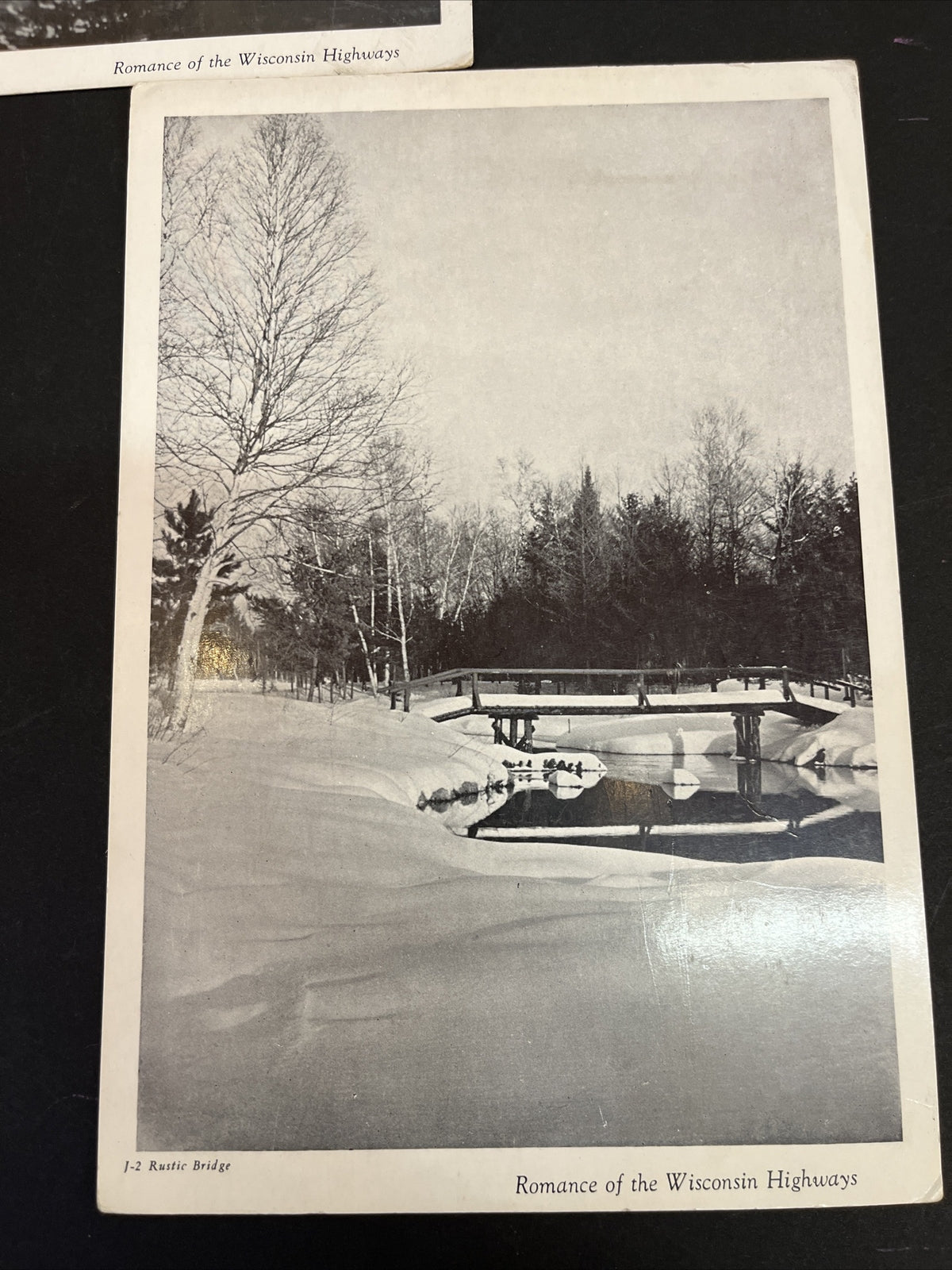 Lot of 5 Jumbo Postcard Romance of the Wisconsin Highways 