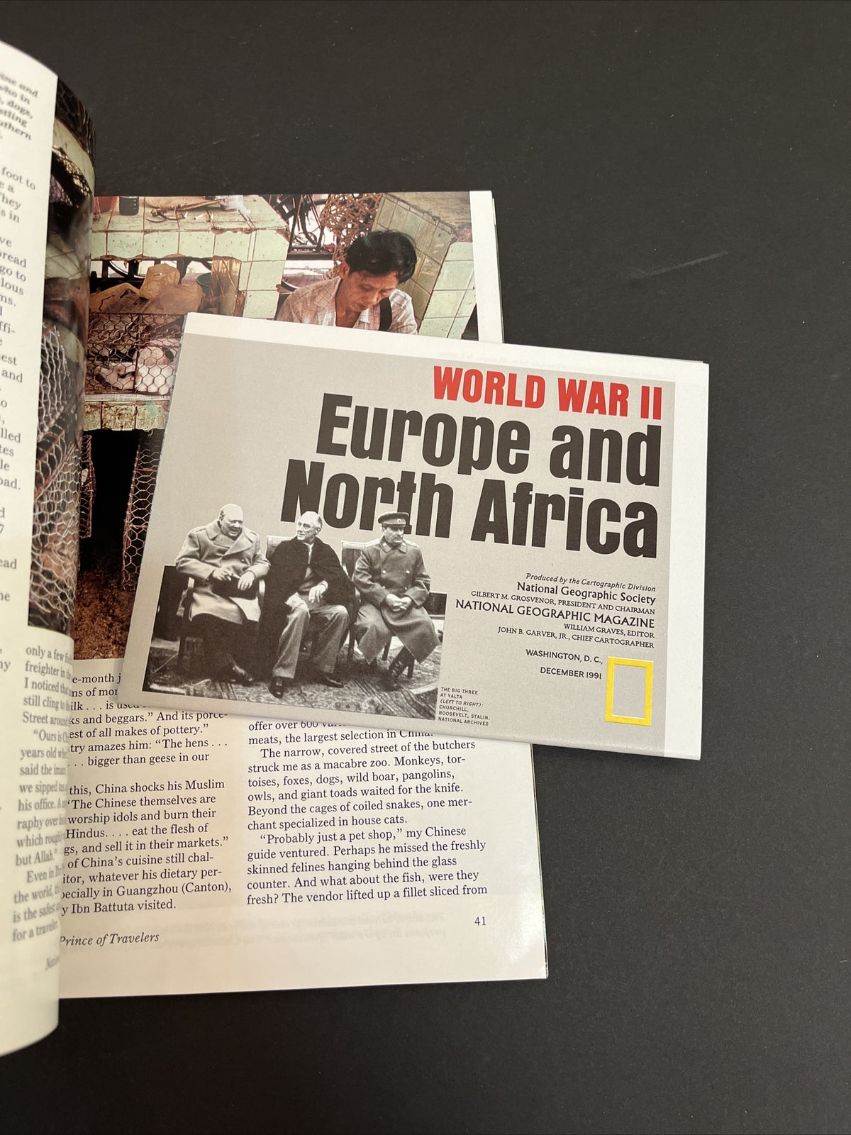 December 1991 National Geographic Magazine "Ibn Battuta: Prince of Travelers" 