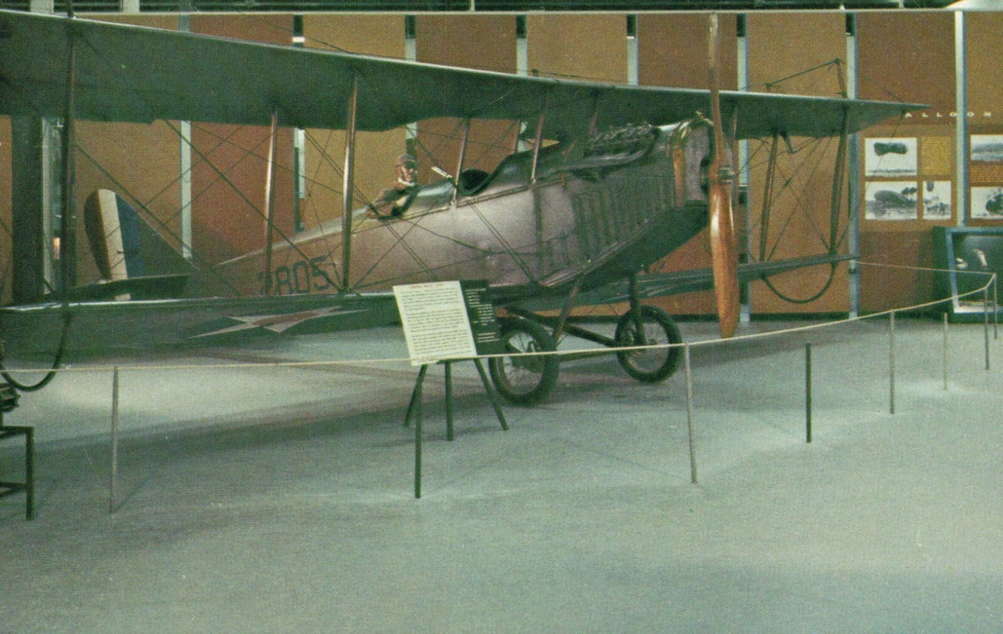 Curtis JN-4D "Jenny" Aircraft Trainer Airplane Postcard