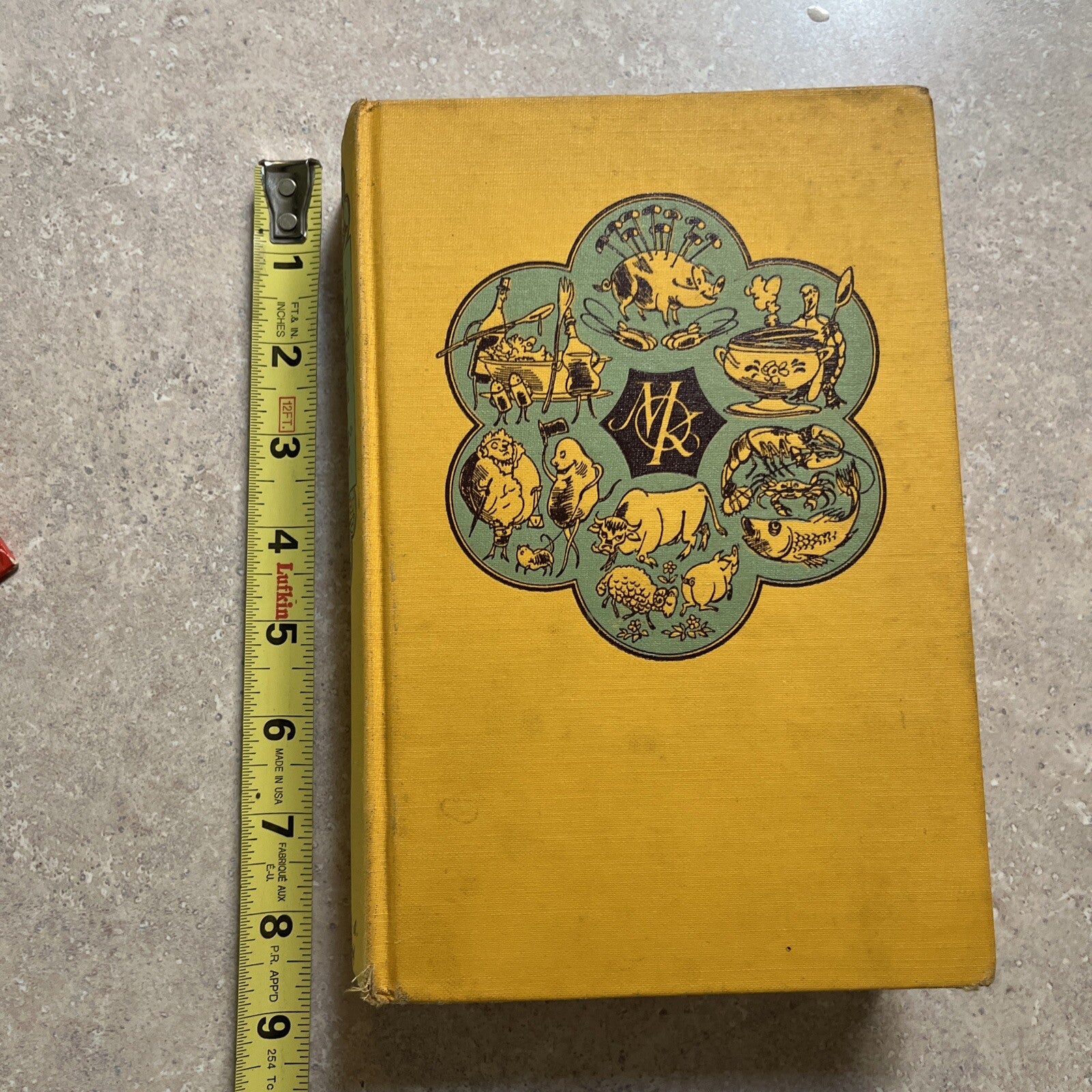 The Perfect Hostess Cook Book by Mildred O Knopf 1955 Hardback Vintage