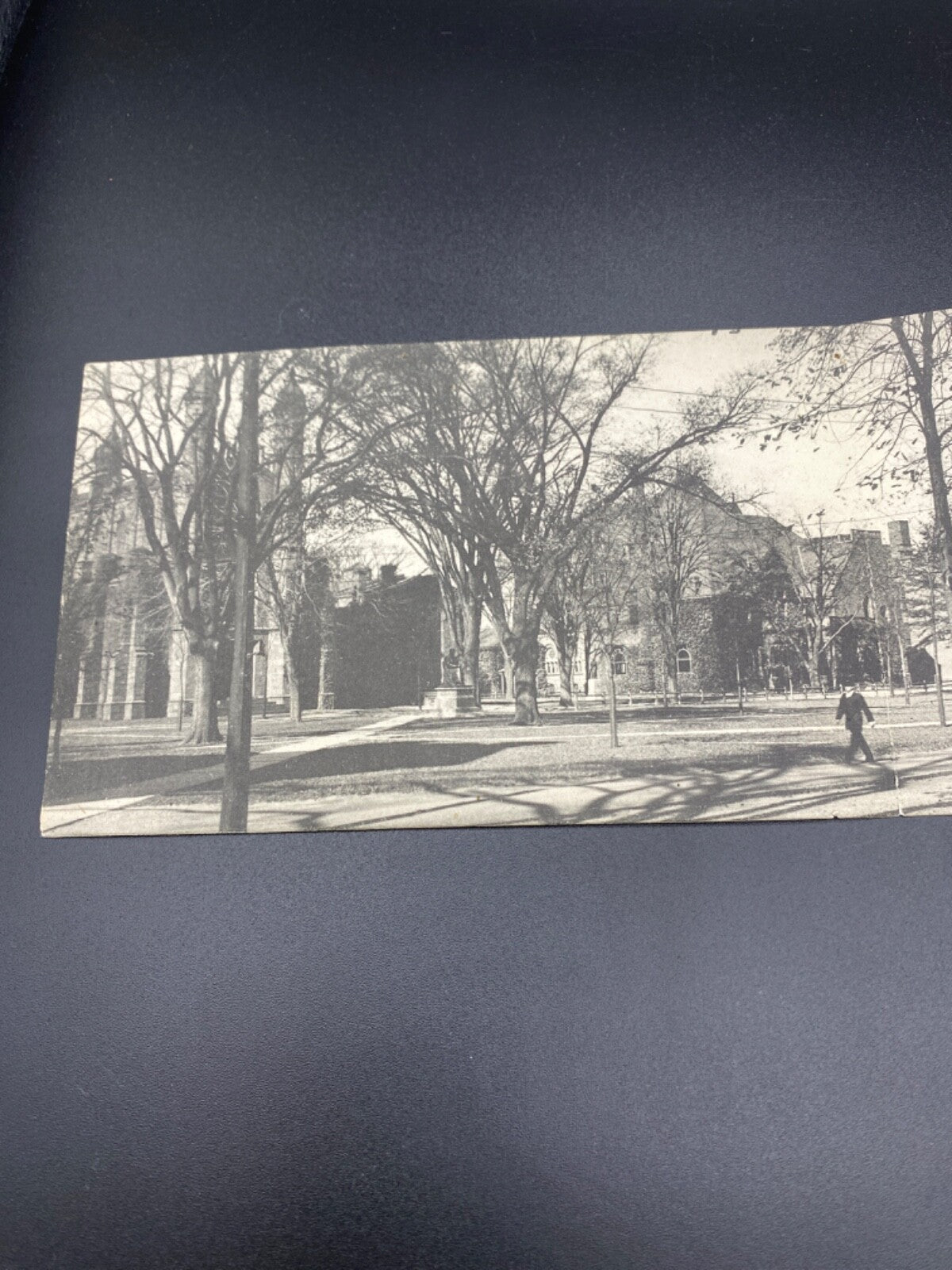 Rare PANORAMIC - 2 card The Campus Yale University New Haven Connecticut CT
