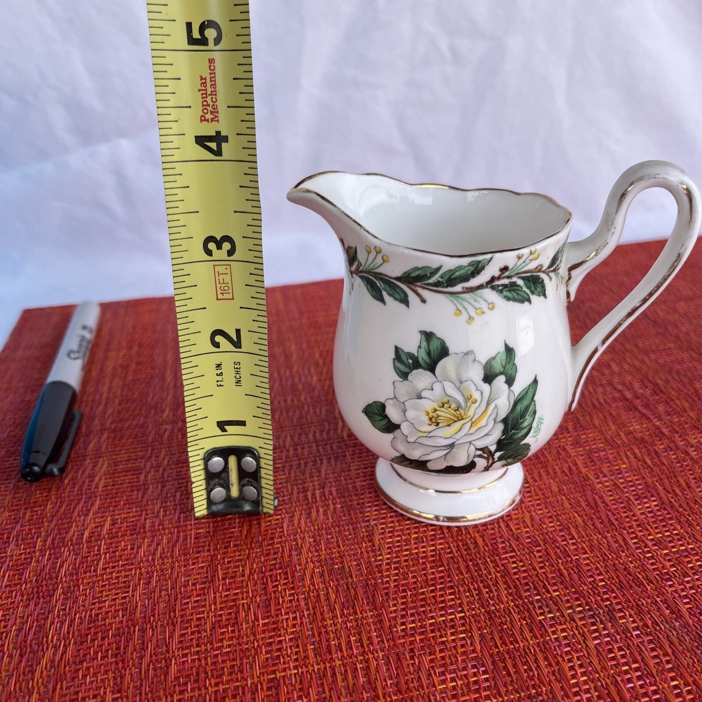 Royal Albert Lady Clare Bone China England Creamer Cream Pitcher 