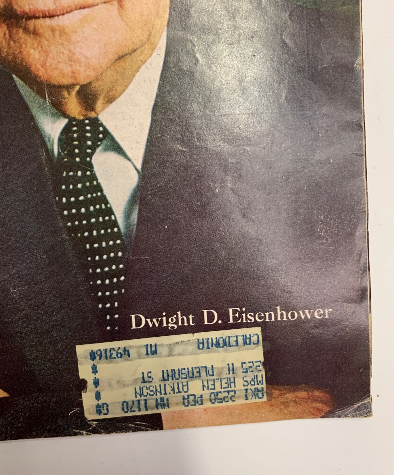 April 7 1969 Dwight D. Eisenhower Newsweek Magazine