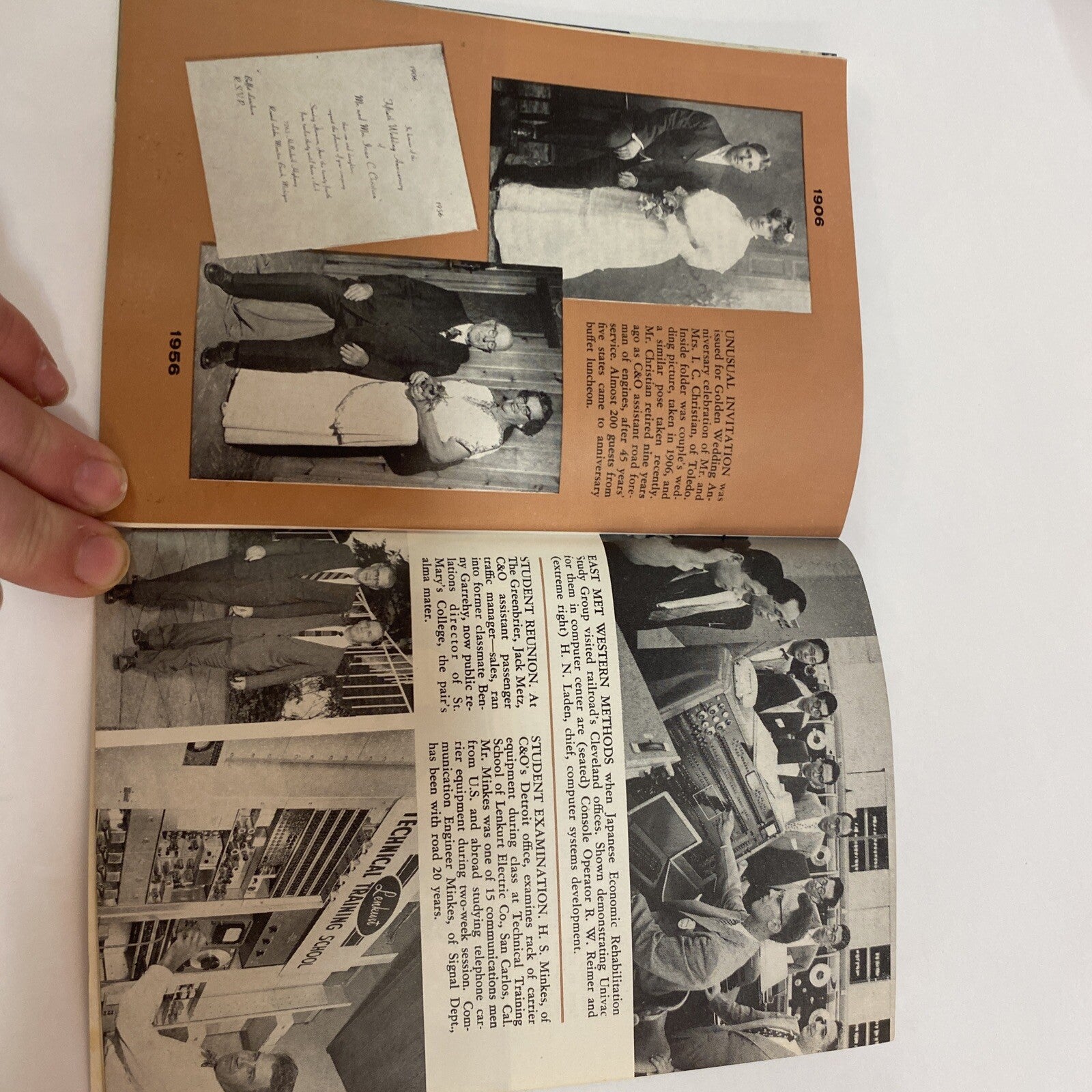 August 1956 TRACKS MAGAZINE CHESAPEAKE & OHIO RAILROAD RR TRAINS  