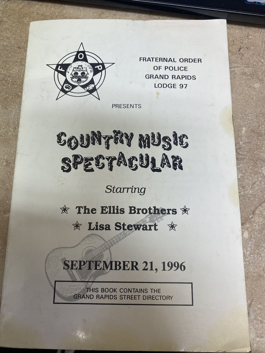 1996 FOP Fraternal Order of Police Lodge 97 Grand Rapids MI Directories 
