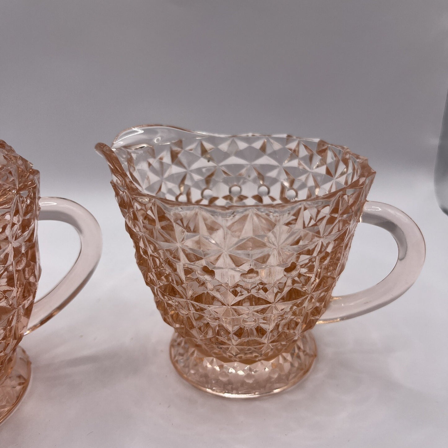 Buttons & Bows Creamer & Covered Sugar