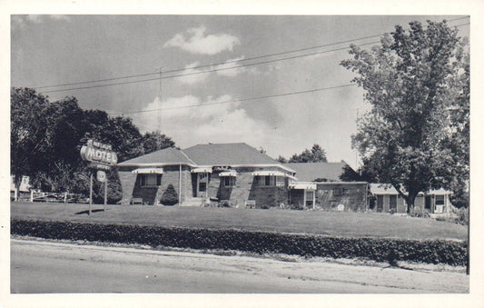 1911 The Melkus Motel McCook Nebraska NE Neb Postcard