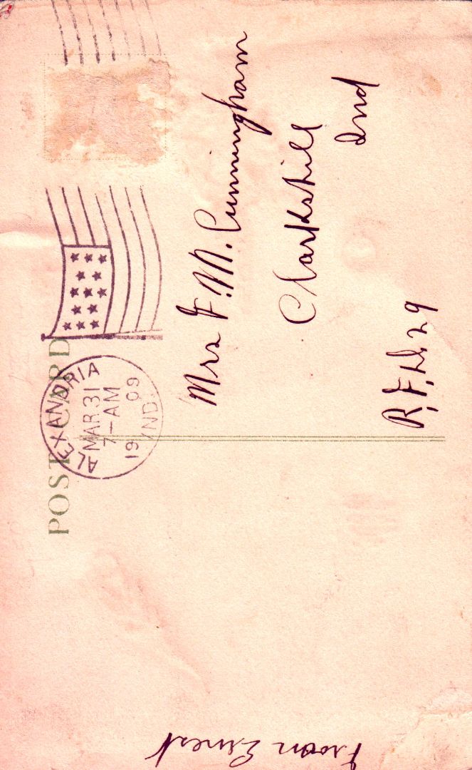 A Happy Easter HTL Hold to the Light postcard
