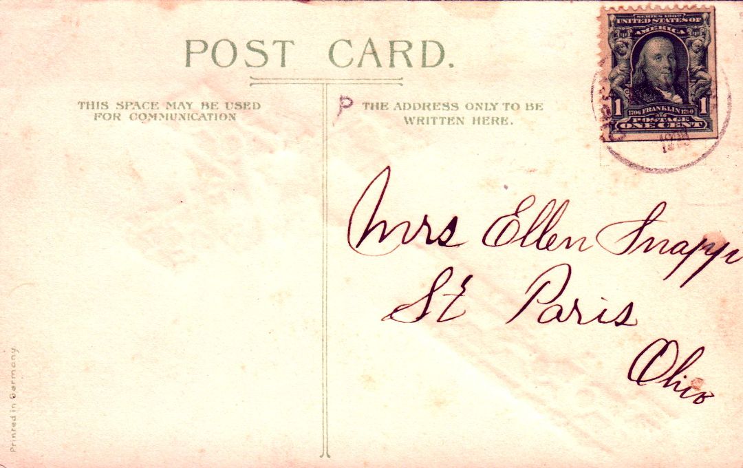 Wishing You Every Easter Blessing HTL Hold to the Light postcard