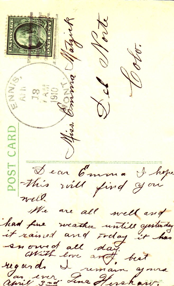A Happy Easter To You HTL Hold to the Light postcard