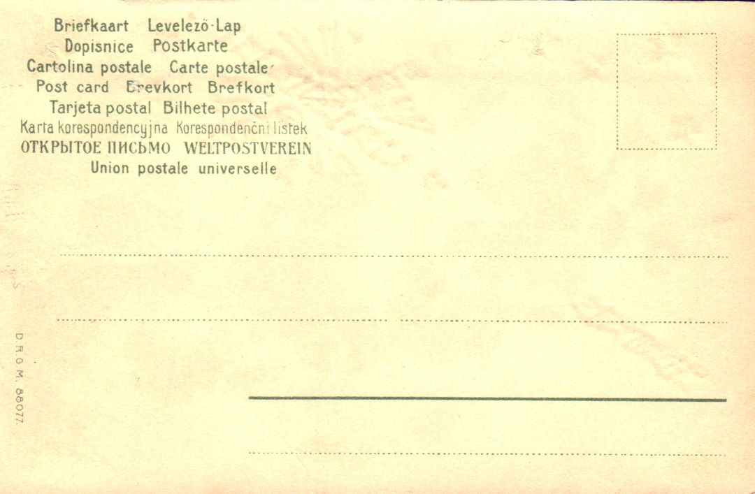 GeseGnete Ostern  HTL Hold to the Light postcard