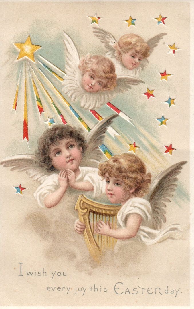 I Wish You Every Joy This Easter Day HTL Hold to the Light postcard
