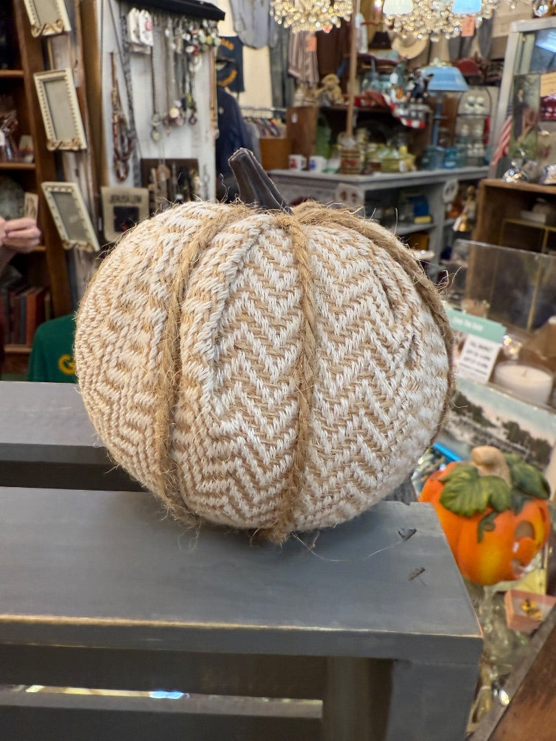 Fabric pumpkins