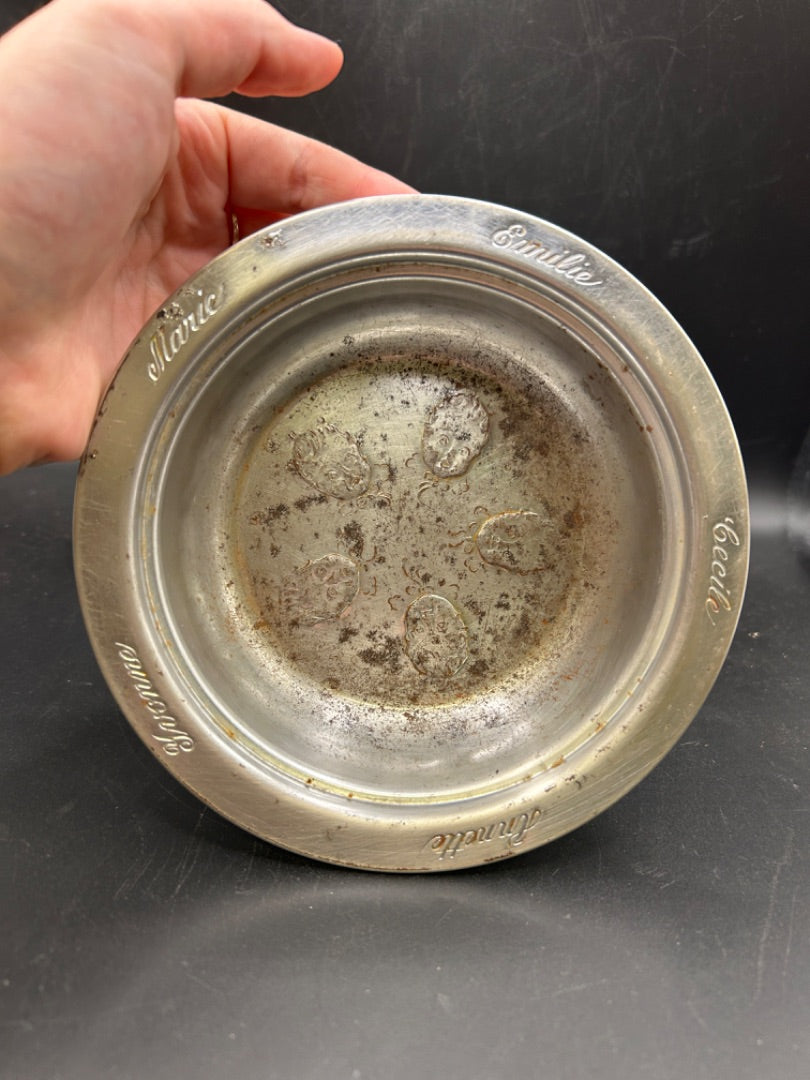 metal bowl