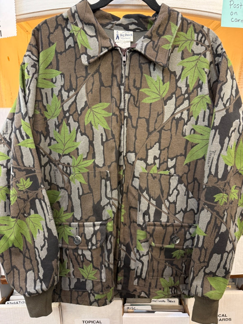 Vintage 80s camo jacket