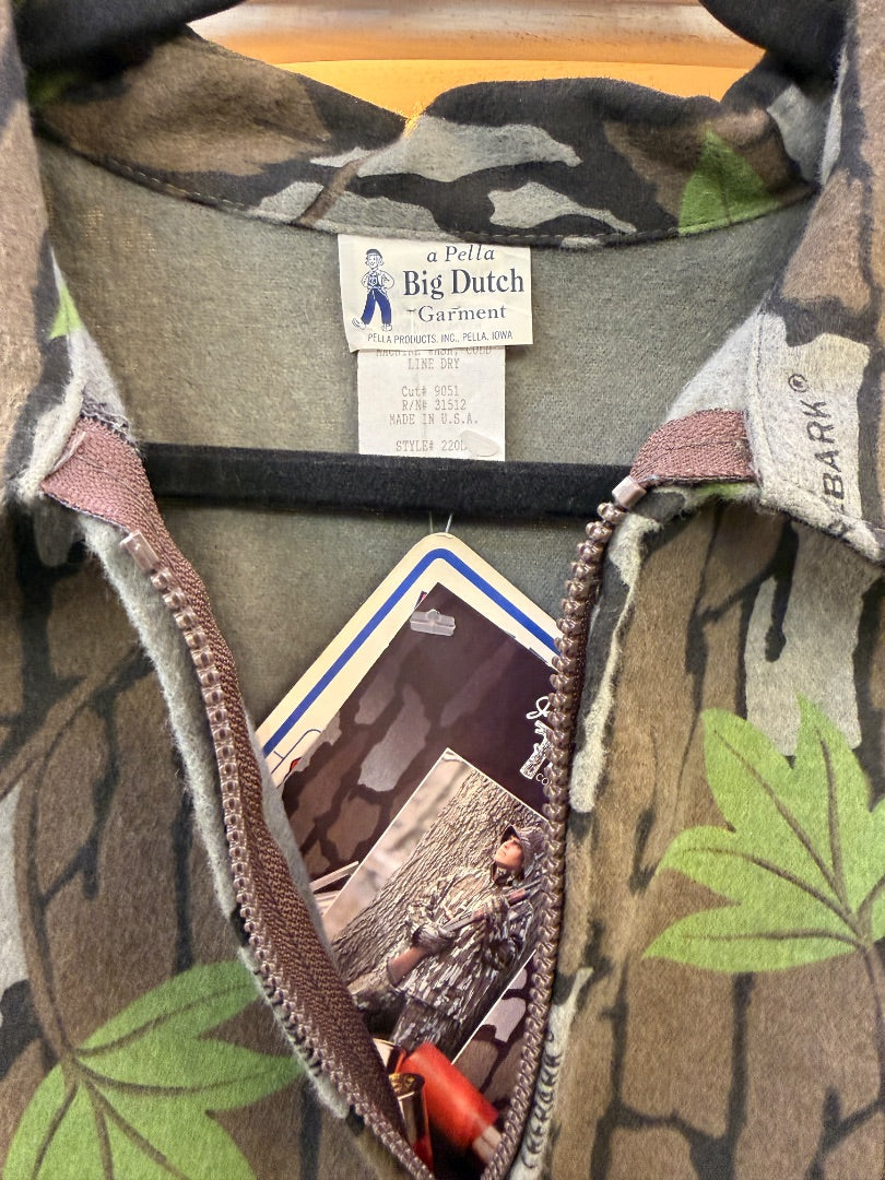 Vintage 80s camo jacket