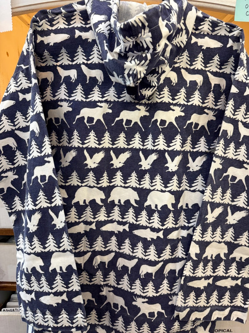 Vintage Michigan Rag Co Smock