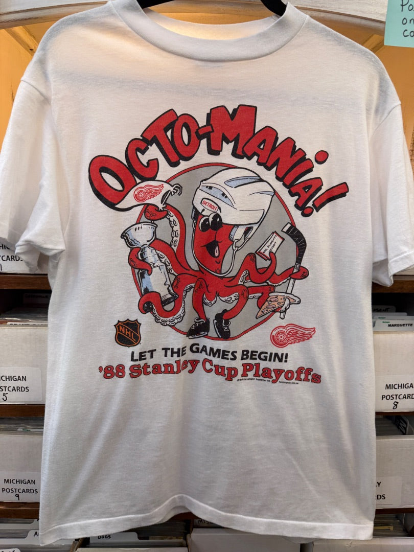Vintage 80s Red Wings Shirt