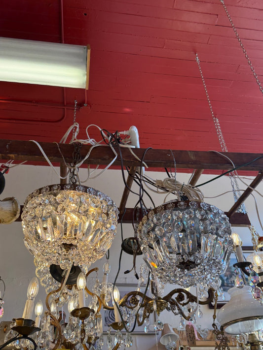 3 light flush mount Chandelier