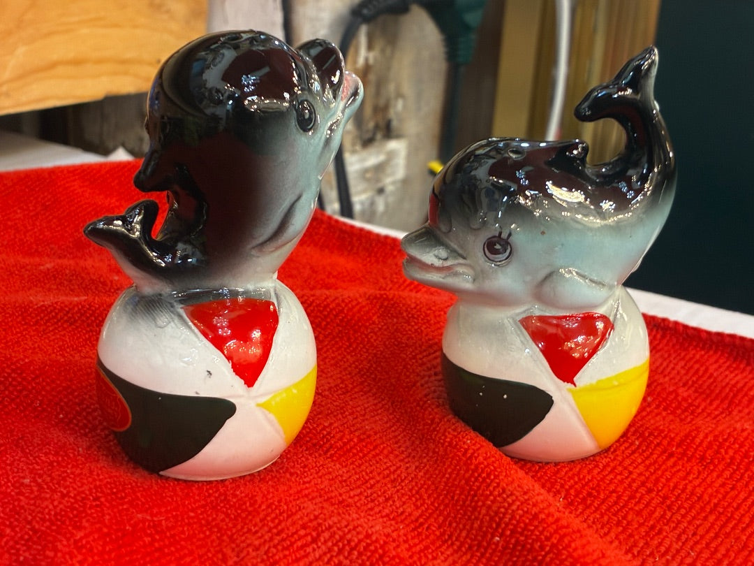 Dolphins on balls