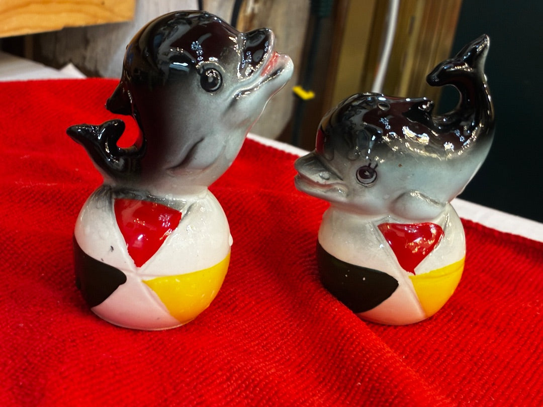 Dolphins on balls