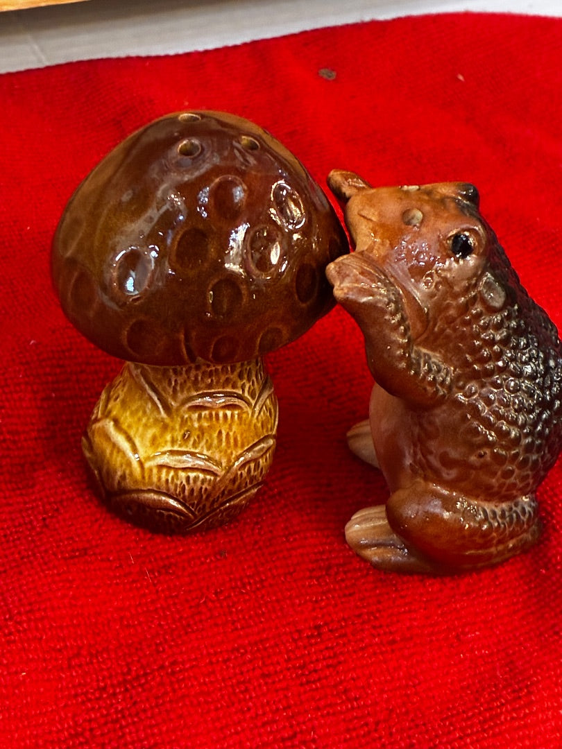Mushroom and toad