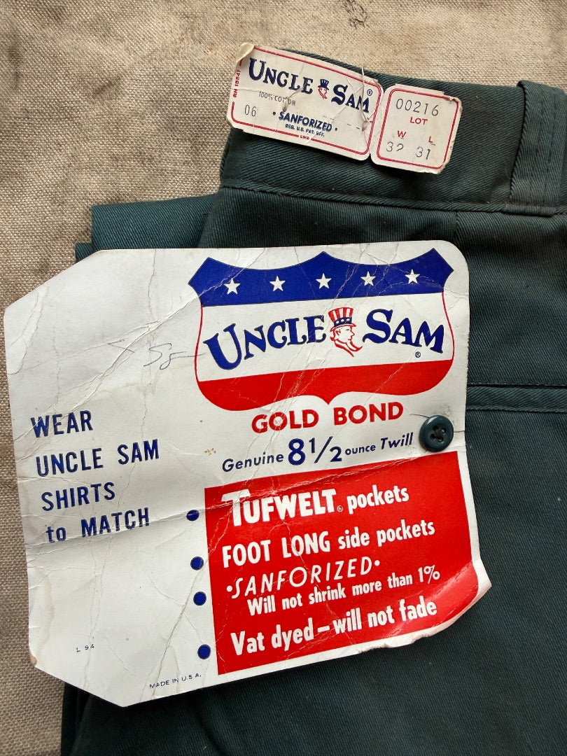 Vintage 60s Uncle Sam work pants
