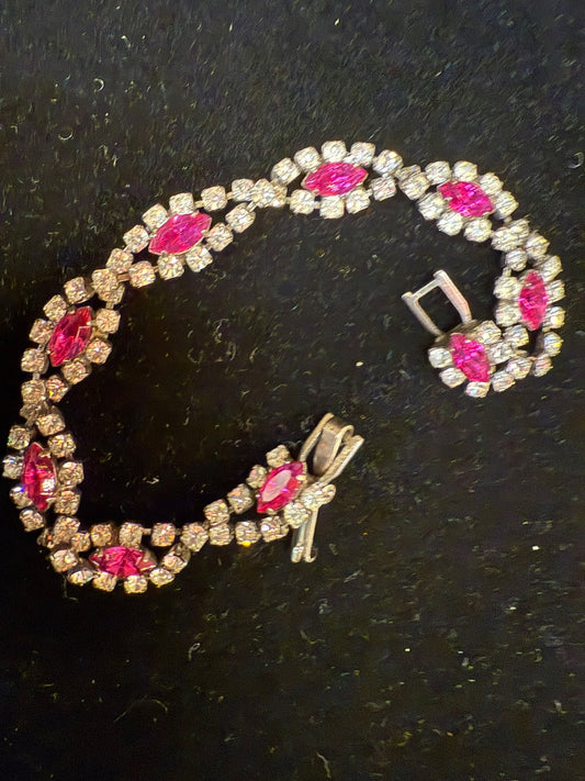 Avon Pink Tennis Bracelet