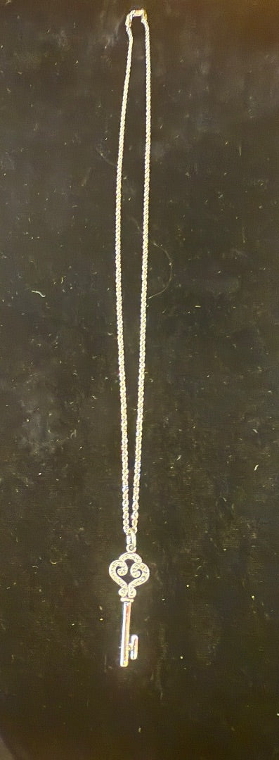 Sterling Key Necklace