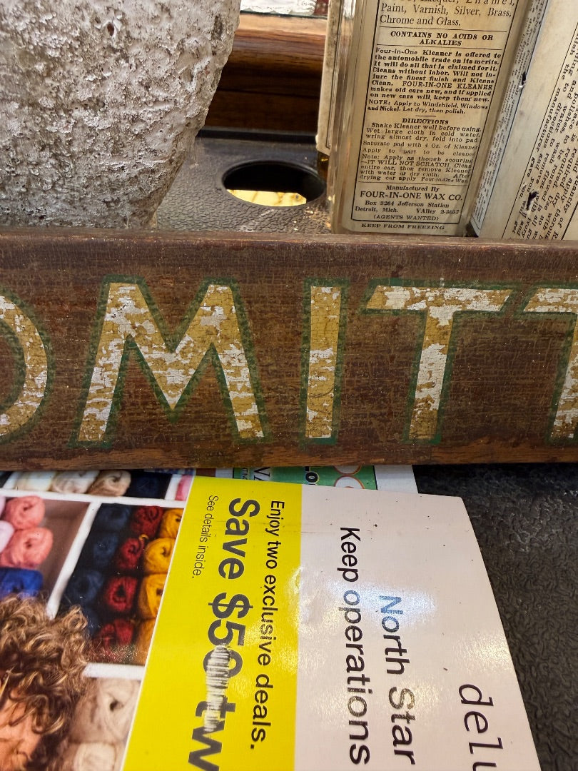 Vintage hand painted no admittance sign