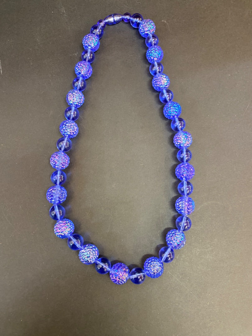 Blue Beaded Necklace